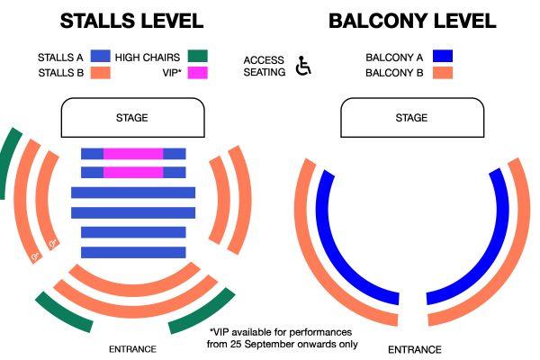 Asi Wind – Incredibly Human seating plan