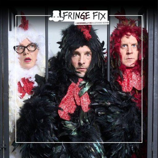 3 Chickens Confront Existence