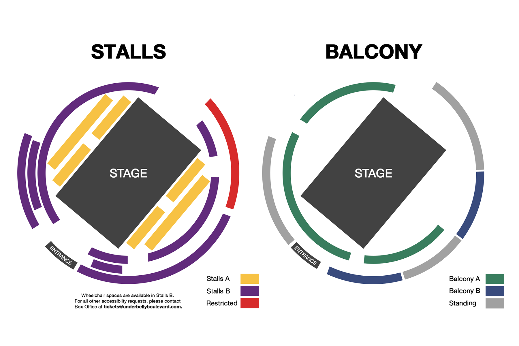 Let the Right One In seating plan